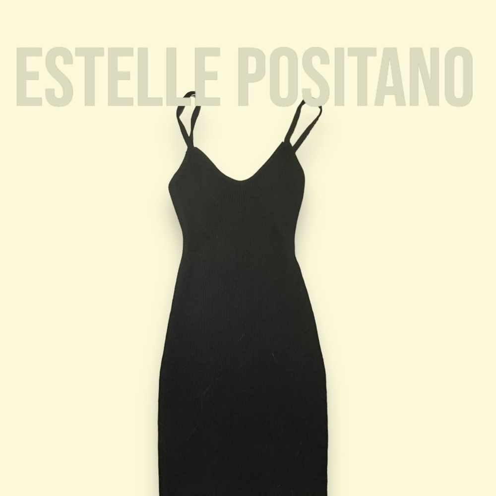 Estelle Positano little black dress - Picture 1 of 5